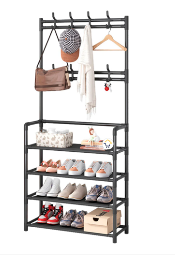 Organizador perchero y zapatero 4 EN 1