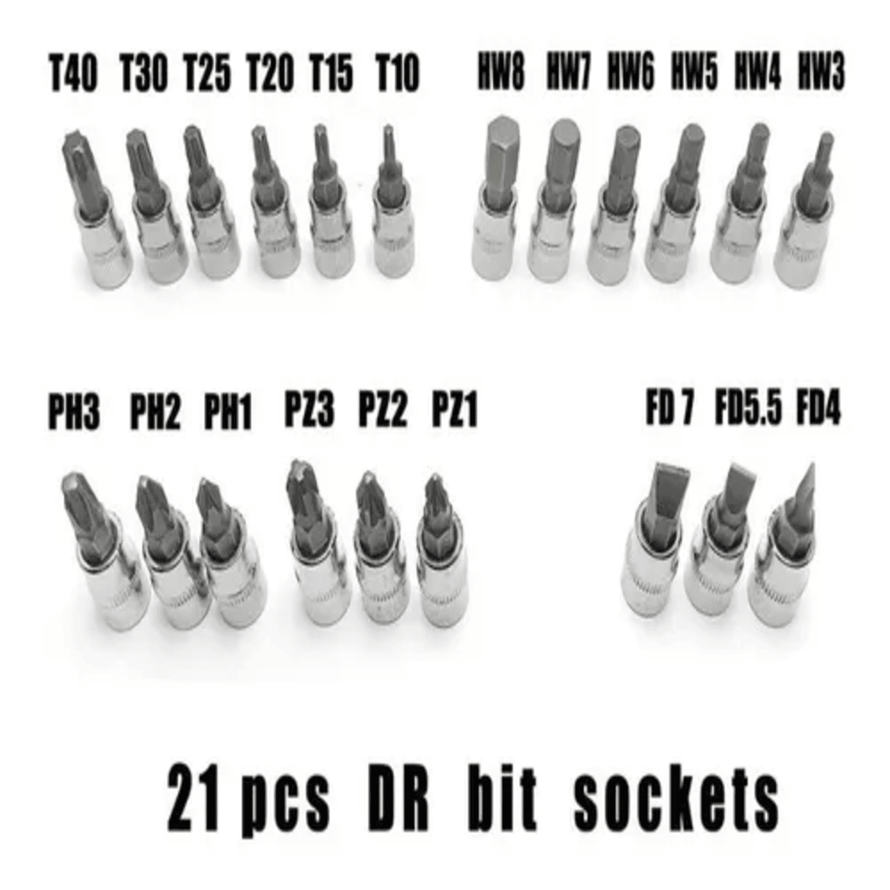 Kit de Herramientas 46 Piezas – Llaves, Dados y Copas