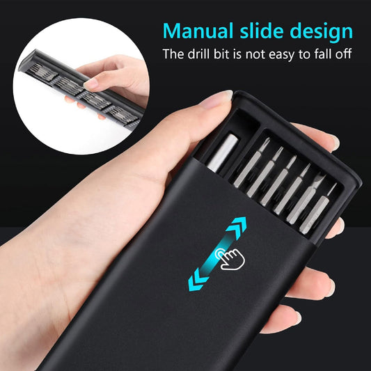 Destornilladores de Precisión 25 en 1 – Kit Completo y Portátil