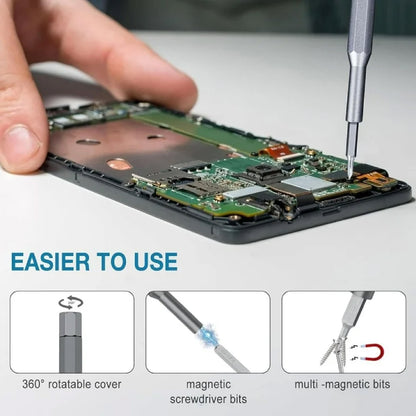 Destornilladores de Precisión 25 en 1 – Kit Completo y Portátil