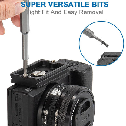 Destornilladores de Precisión 25 en 1 – Kit Completo y Portátil