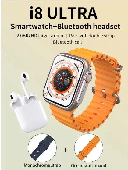 Combo Smartwatch con Audífonos Inalámbricos