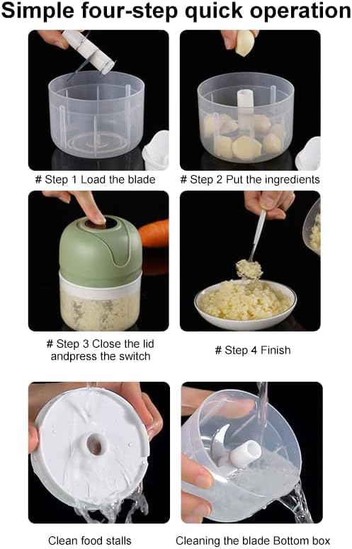 Picador de aliños recargable