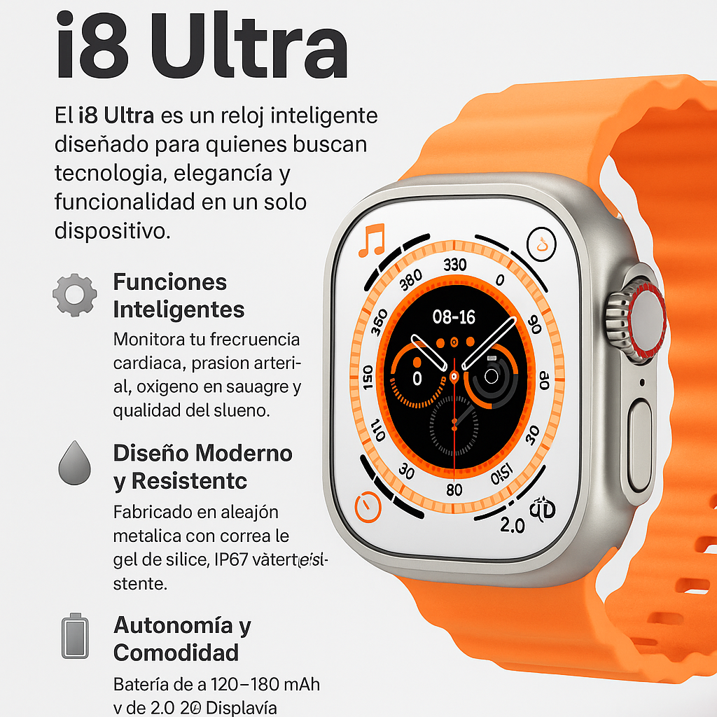 Combo Smartwatch con Audífonos Inalámbricos