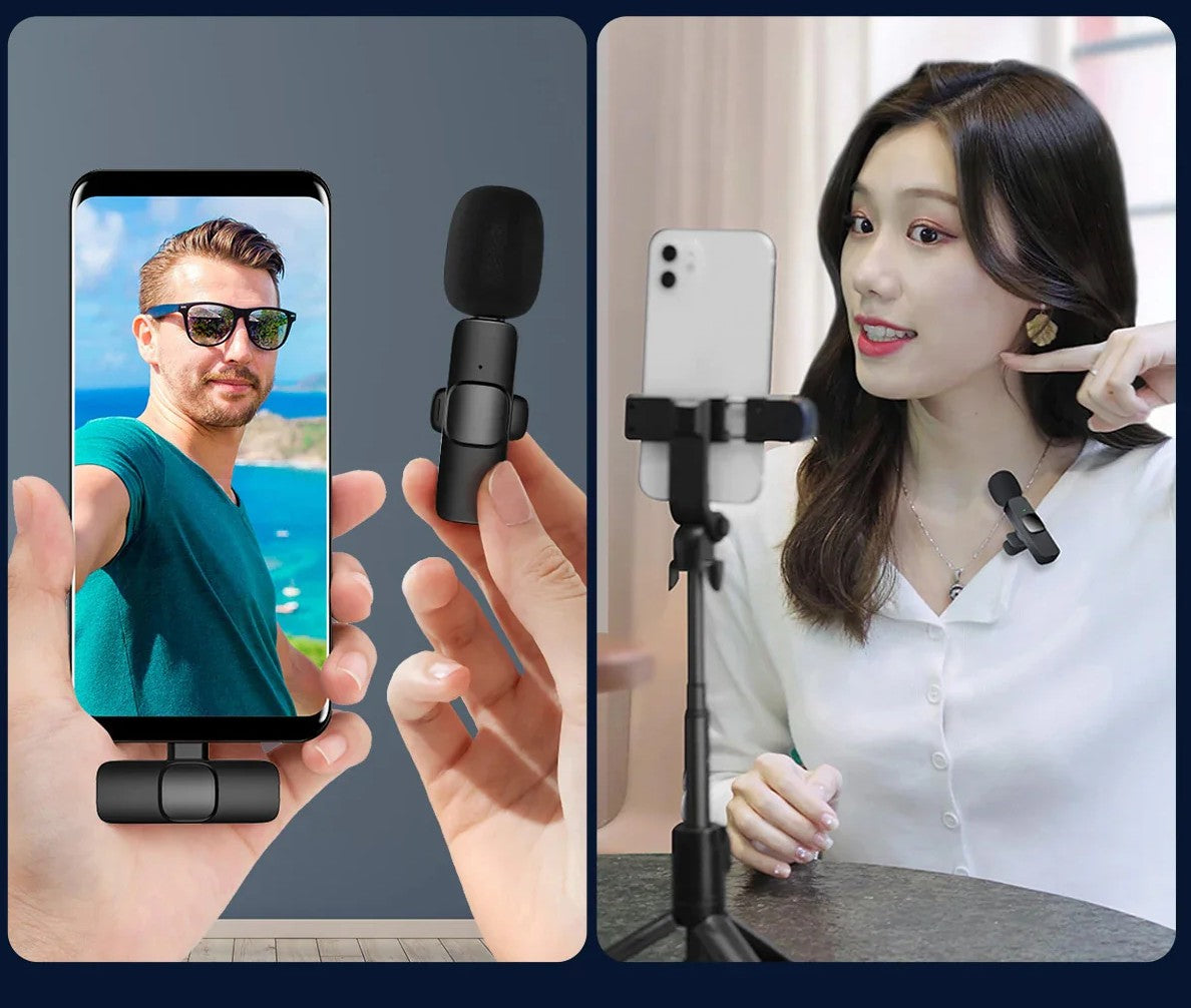 Micrófono Inalámbrico de Solapa  K9