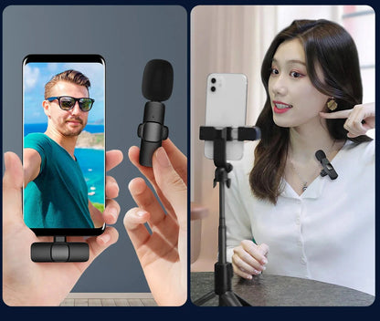 Micrófono Inalámbrico de Solapa  K9